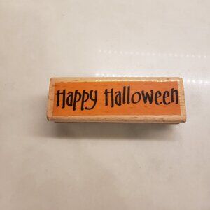 3 October Rubber Stamps: Halloween and Thanksgiving